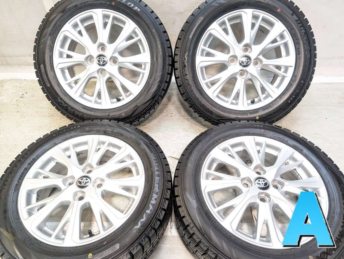175/65R15 ダンロップ ウィンターマックス WM02 トヨタ純正 15x5.5 45 100-4穴 中古タイヤ スタッドレスタイヤ ホイールセット 4本セット w15260605901