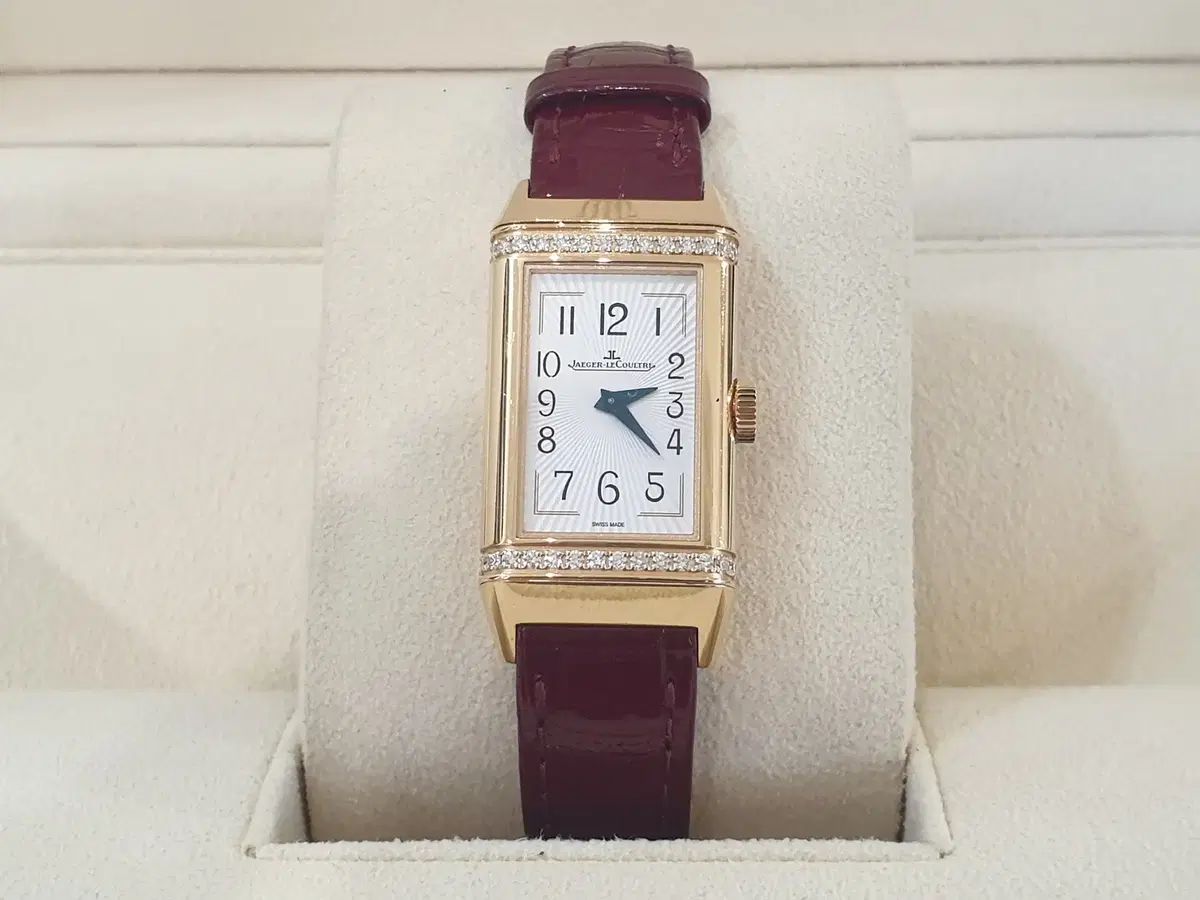 ジャガールクルト JAEGER-LECOULTRE リーベッソ DUETTO ローズゴールド ROSE GOLD ベゼルダイヤ Q3342520