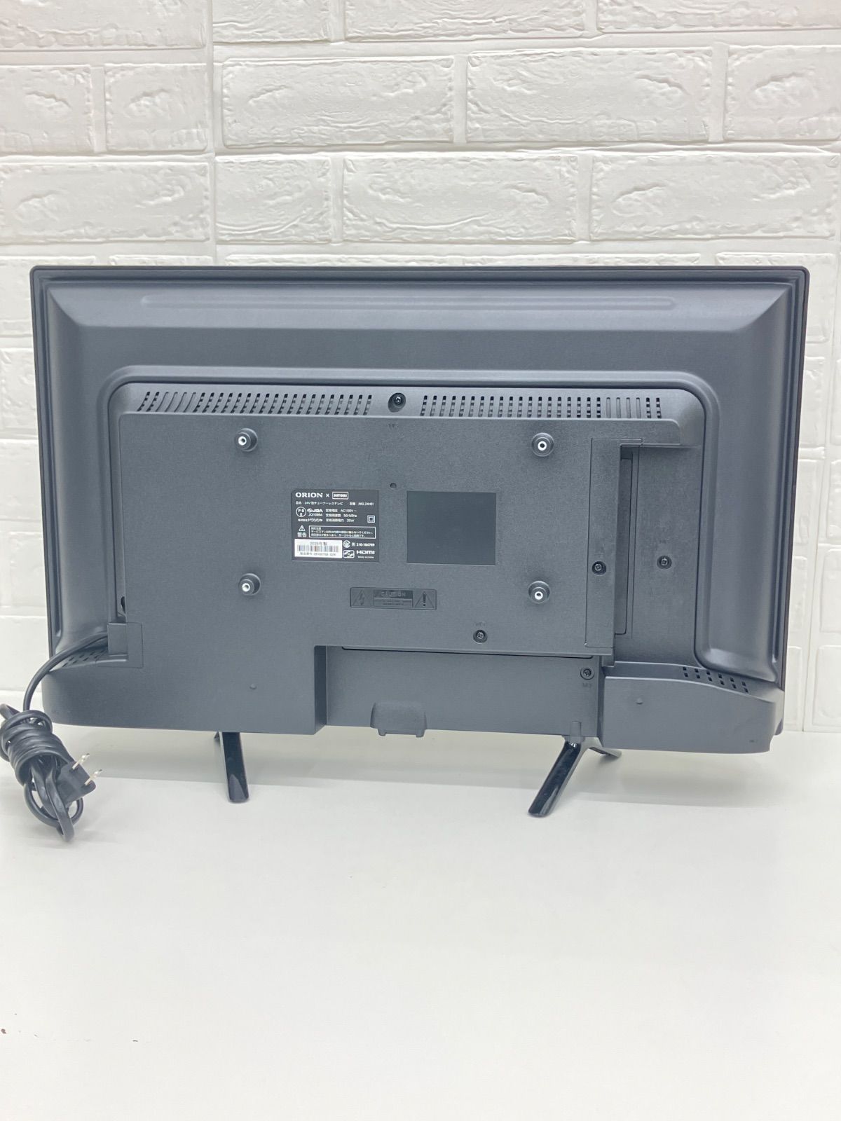 ORION 24v HD スマートテレビ NGL24H01 美品】ORION 24V型チューナーレスTV スマートテレビ 2025年製 NGL24H01