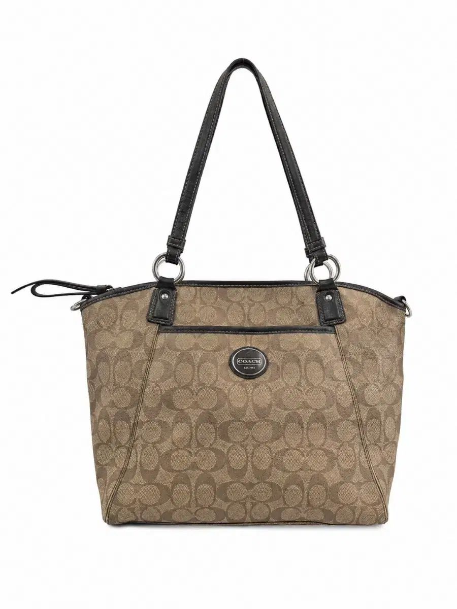 COACH シグネチャー トートバッグ ブラウン