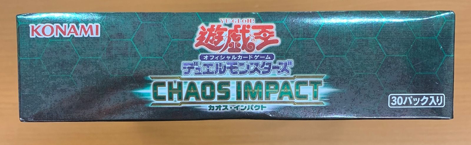 未開封 シュリンク付き カオス・インパクト BOX ボックス 遊戯王