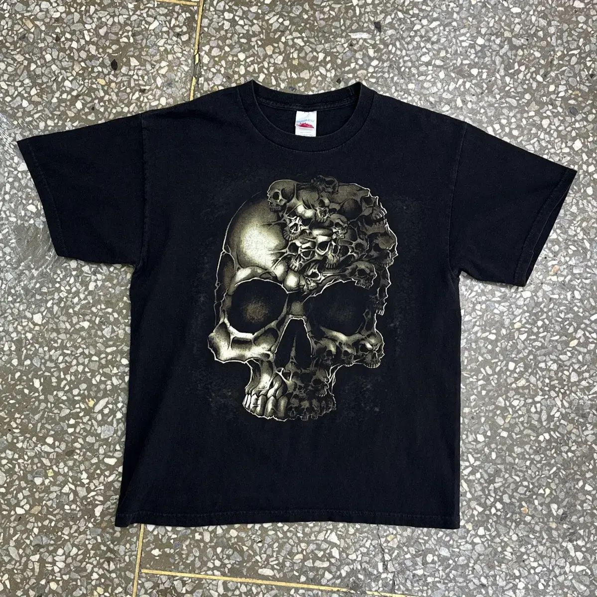 00s スカル ヴィンテージ Tシャツ L