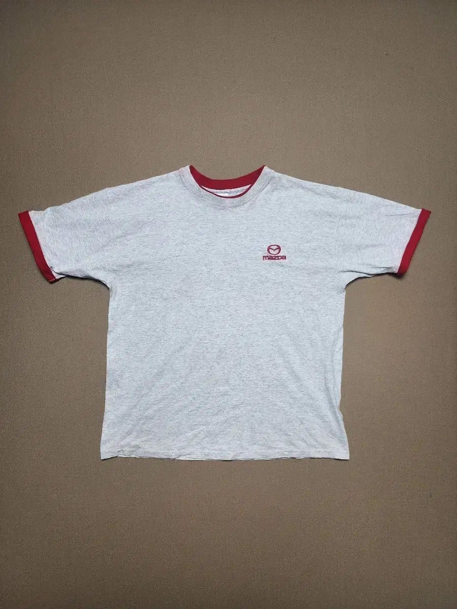 90s 00s USA 麻 マツダ Mazda リンガー Tシャツ92