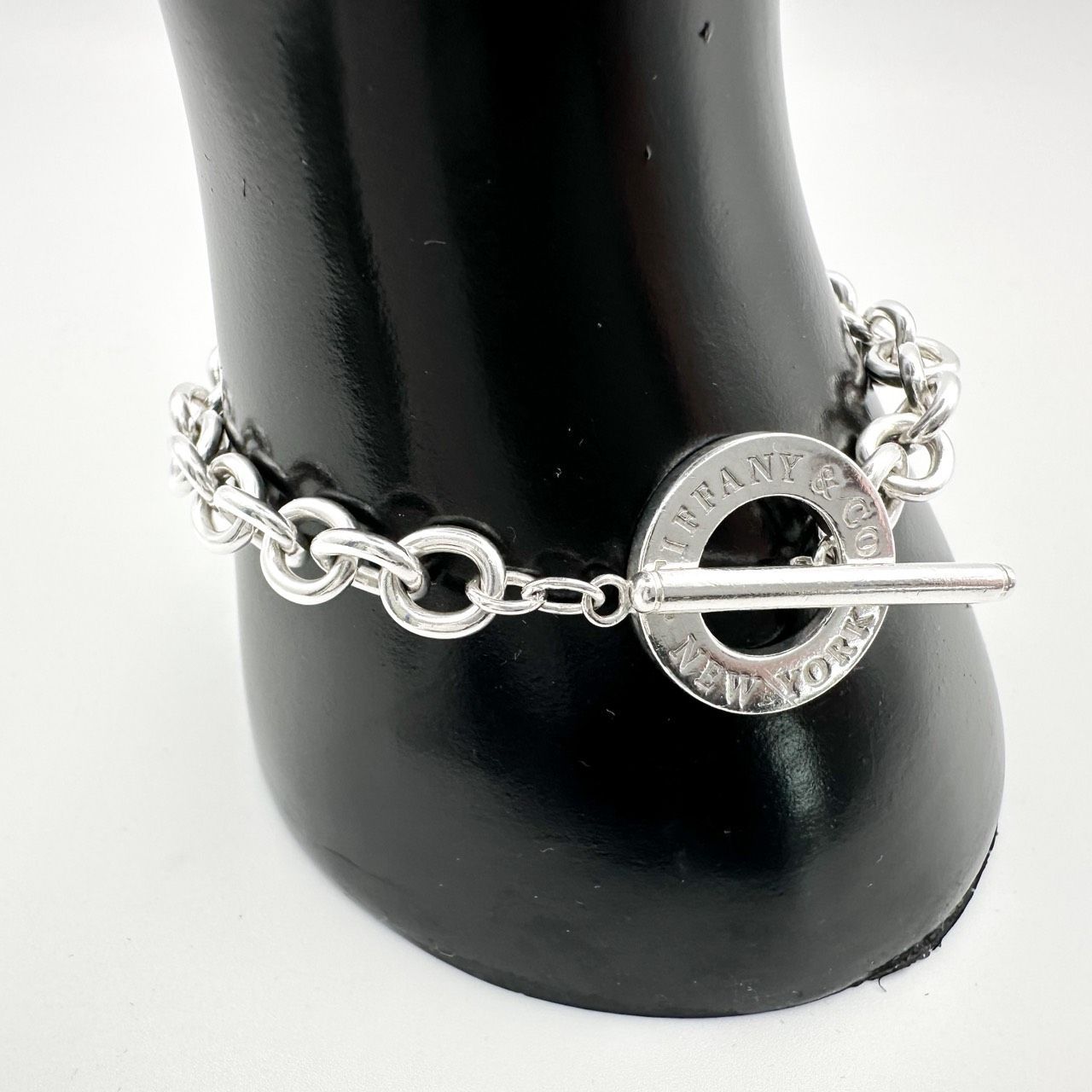 返品OK】TIFFANY&Co. ティファニー トグル シルバー ブレスレット