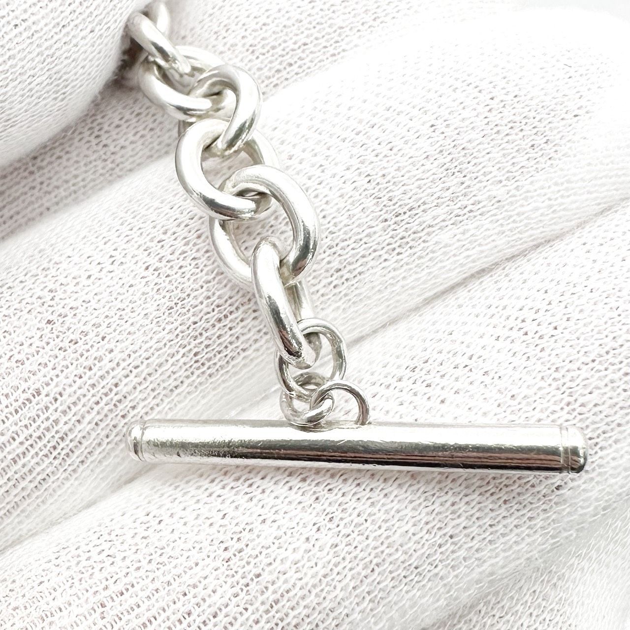 返品OK】TIFFANY&Co. ティファニー トグル シルバー ブレスレット