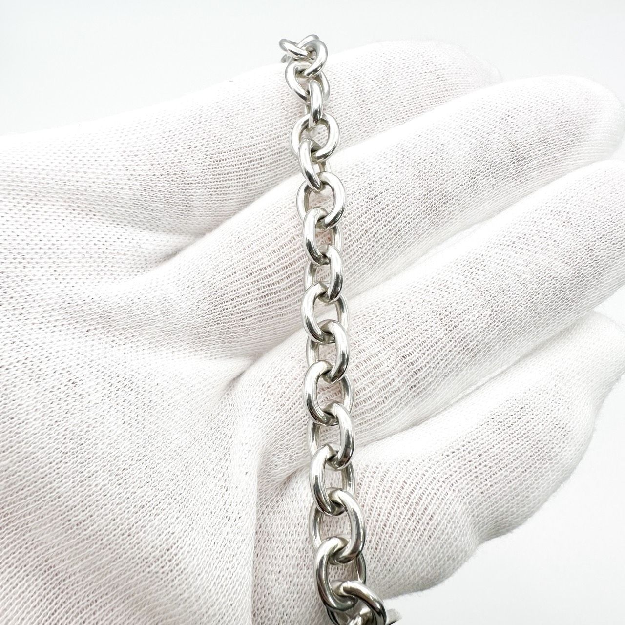 返品OK】TIFFANY&Co. ティファニー トグル シルバー ブレスレット