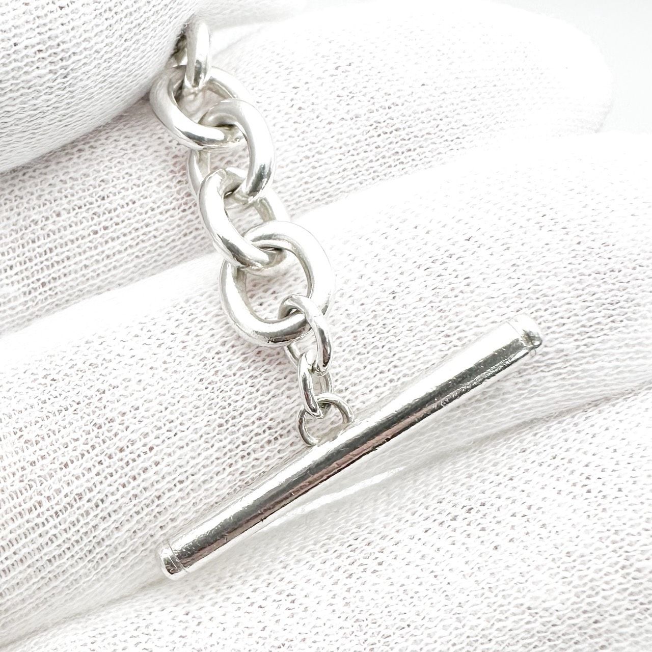 返品OK】TIFFANY&Co. ティファニー トグル シルバー ブレスレット