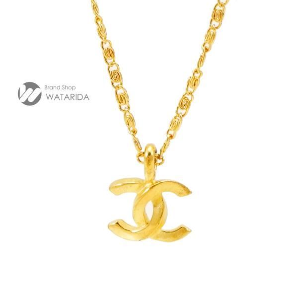 シャネル CHANEL ペンダント ネックレス ヴィンテージ ココマーク 1982 GP 送料無料