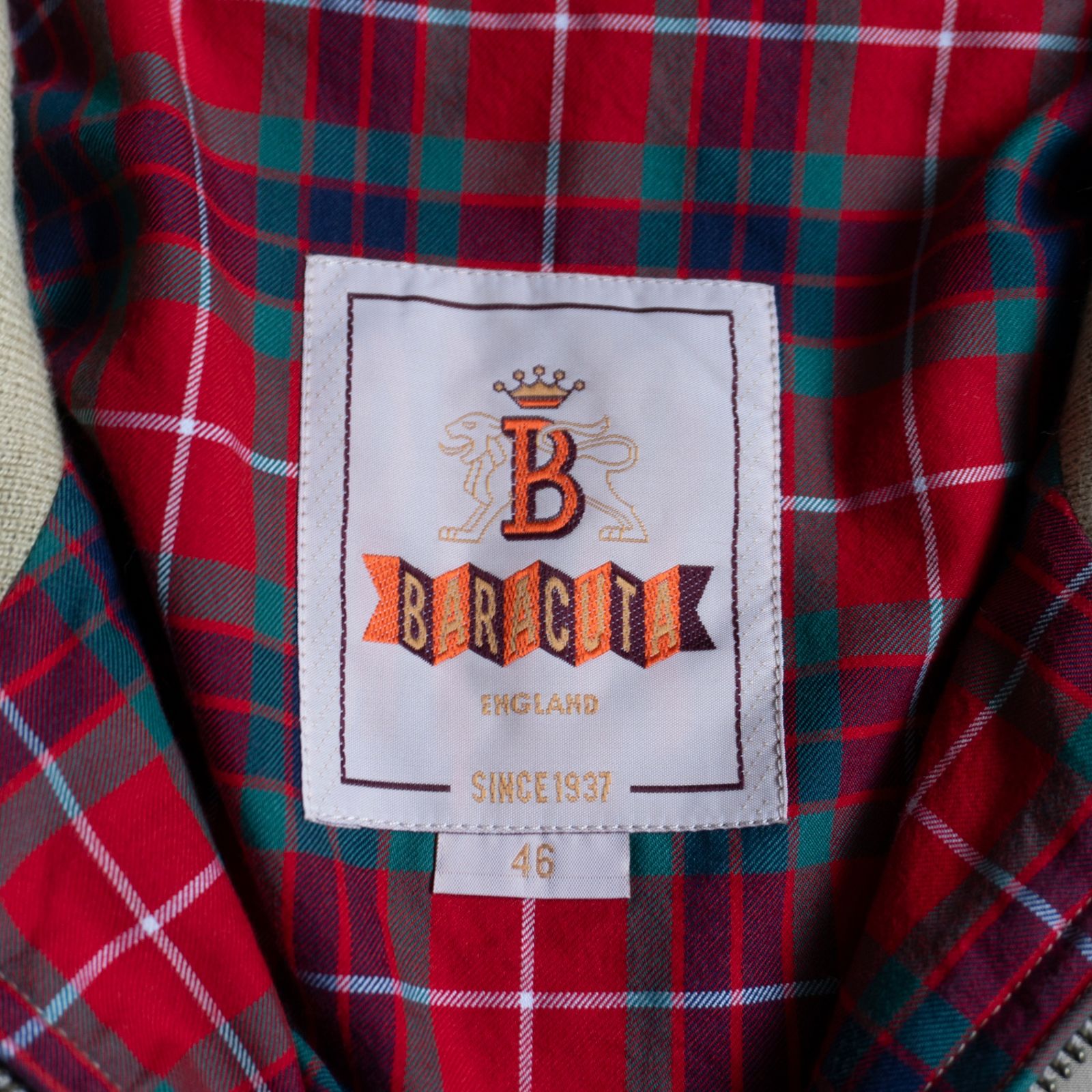 美品/ビッグサイズ】 BARACUTA 【G9 スウィングトップ ハリントン