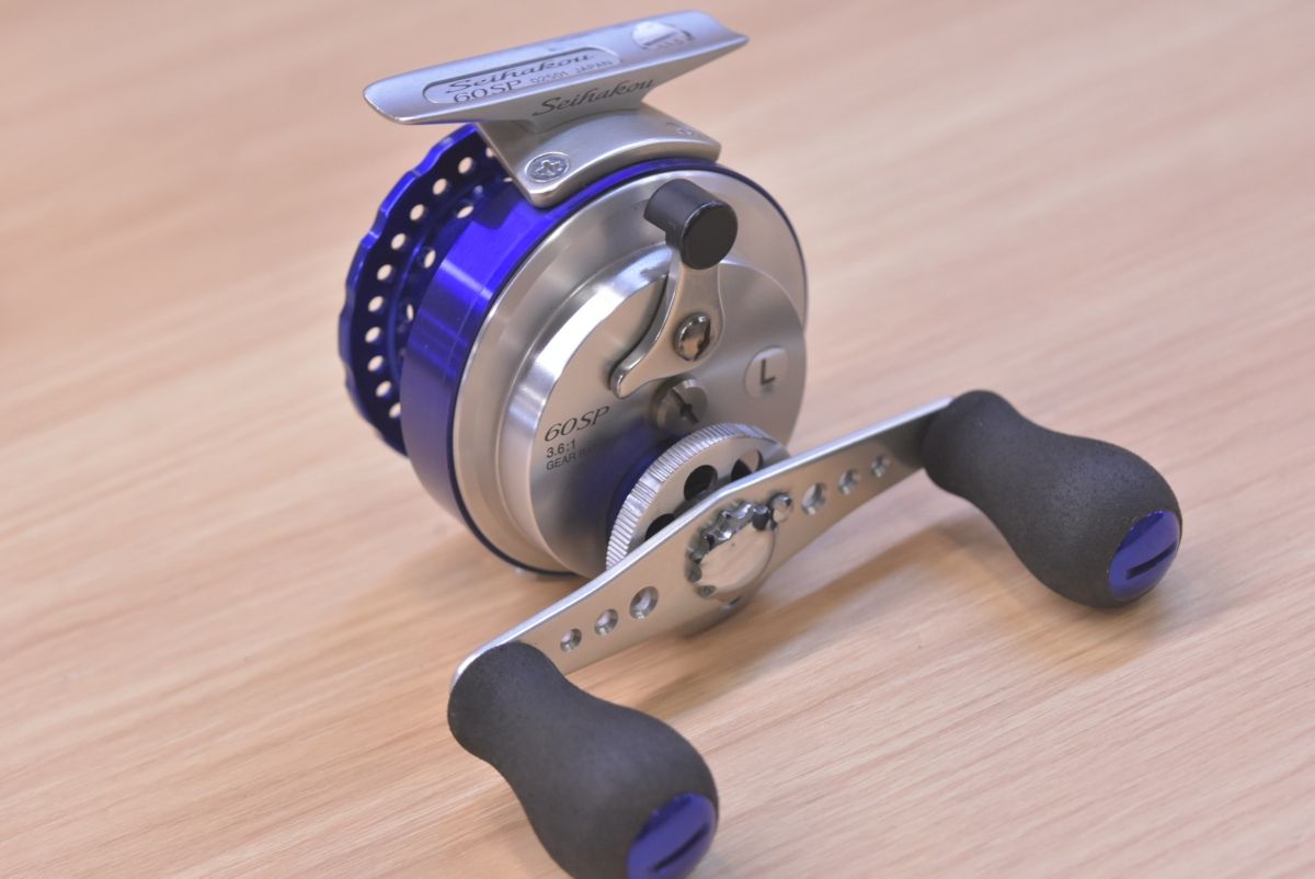 シマノ 10 セイハコウ 60SP 左 SHIMANO Seihakou 青波巧 片軸リール