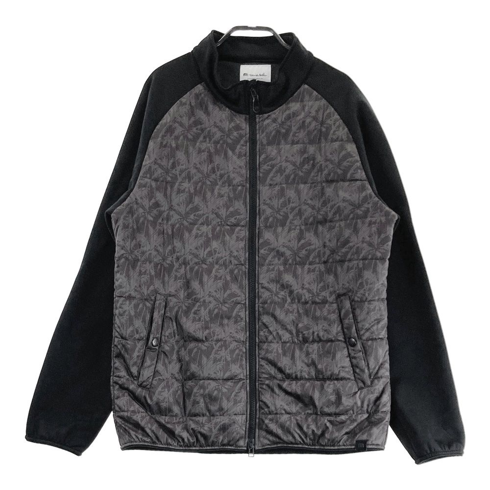 サイズ：2XL TRAVIS MATHEW トラビスマシュー 切替 中綿ジャケット 総柄 ブラウン系 [240101653172] ゴルフウェア メンズ ストスト