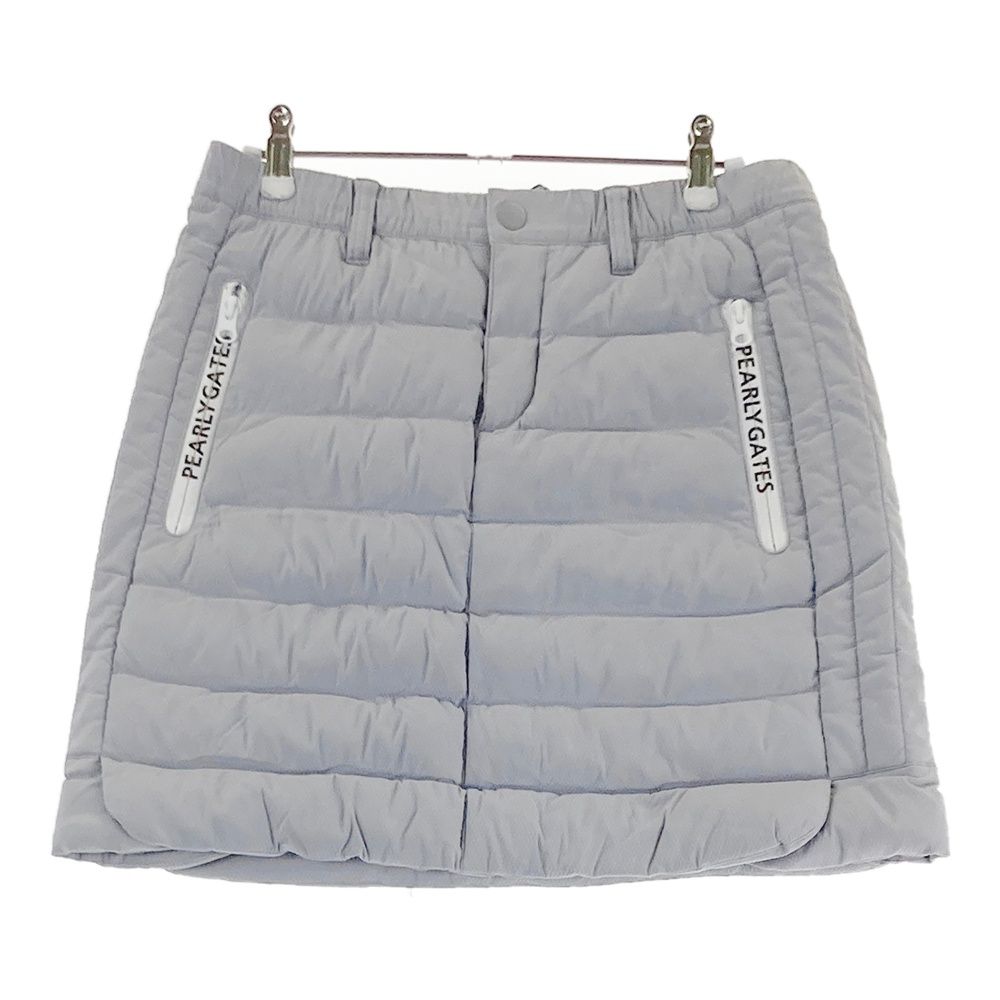サイズ：1 PEARLY GATES パーリーゲイツ 中綿スカート グレー系 [240101654024] ゴルフウェア レディース ストスト