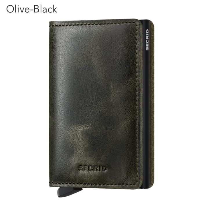 SECRID セクリッド SLIM WALLET VINTAGE スリムウォレット ヴィンテージ カードケース ミニ財布 SECRID セクリッド SLIM WALLET VINTAGE スリムウォレット ヴィンテージ カードケース ミニ財布