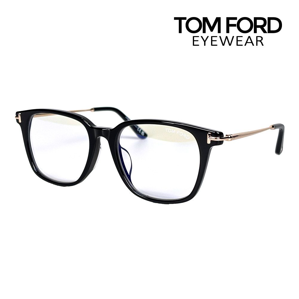 トムフォード メガネ FT6106DB 53サイズ 001 ローブリッジフィット TOM FORD FT6106DB