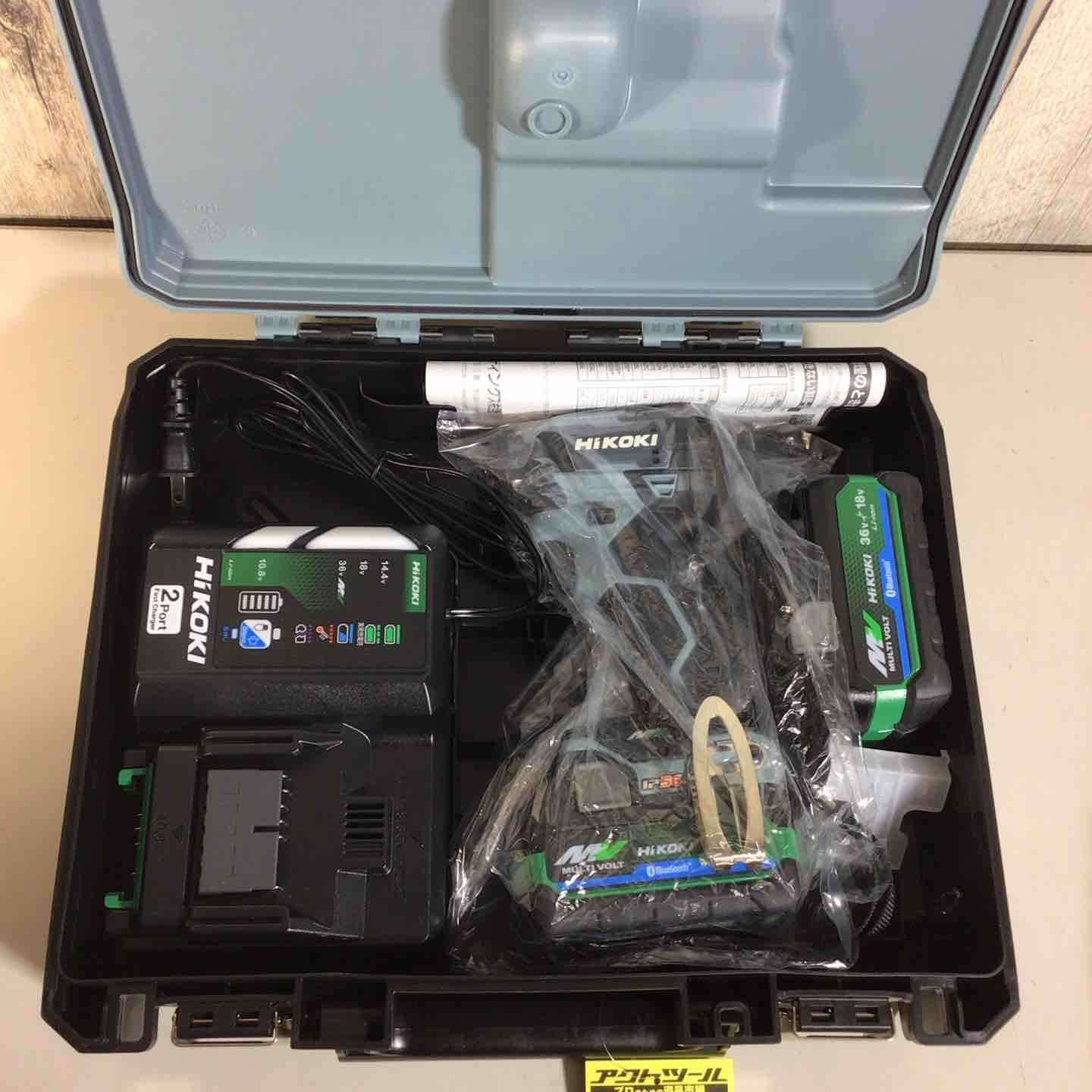 【未使用品】限定色 ハイコーキ HIKOKI 日立 コードレス インパクトドライバ アイスグレー WH36DD(2XHSZ)(IG) インパクト グレー 純正【川越店】