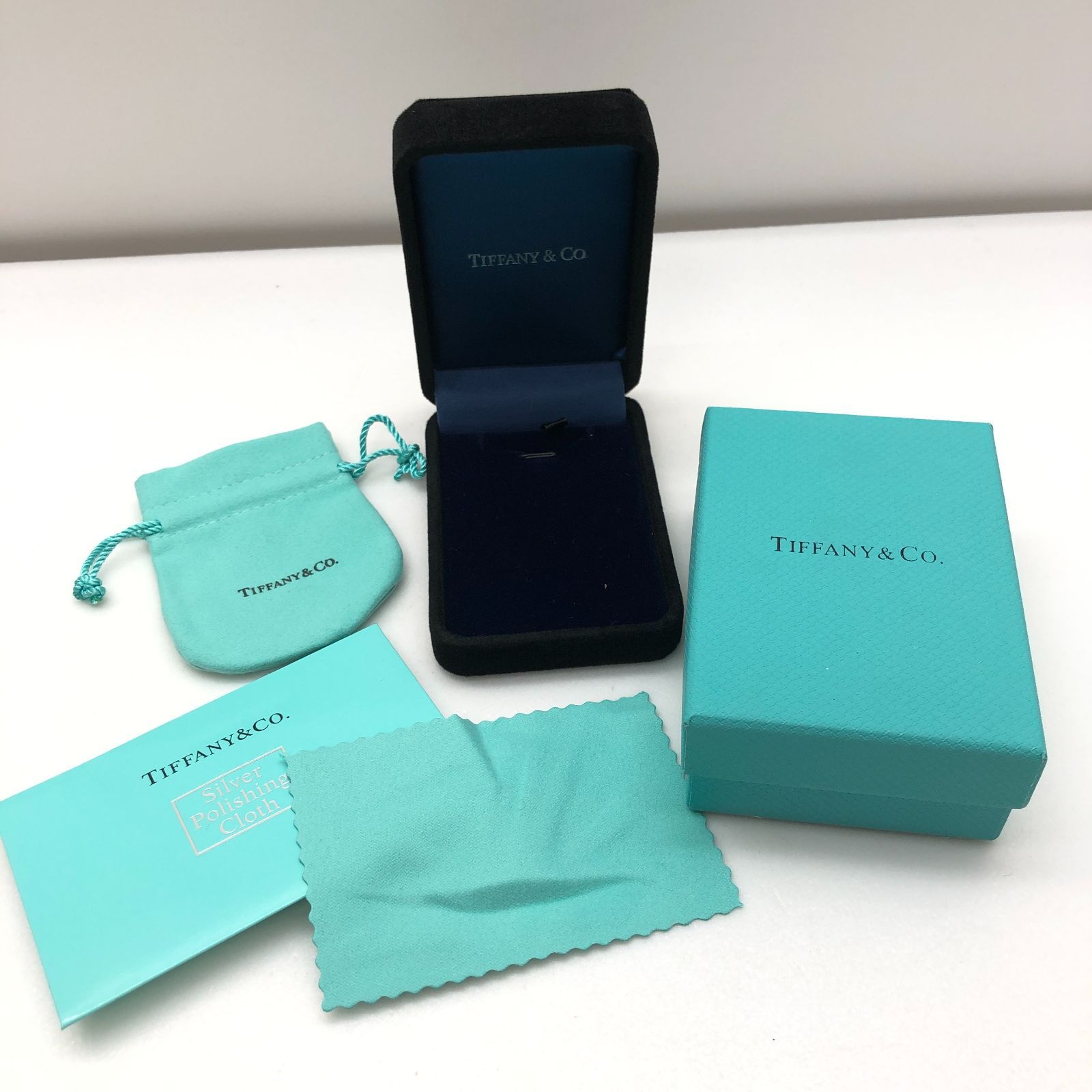 TIFFANY＆Co. ジュエリーケース 巾着 シルバー磨き 空箱 ティファニー