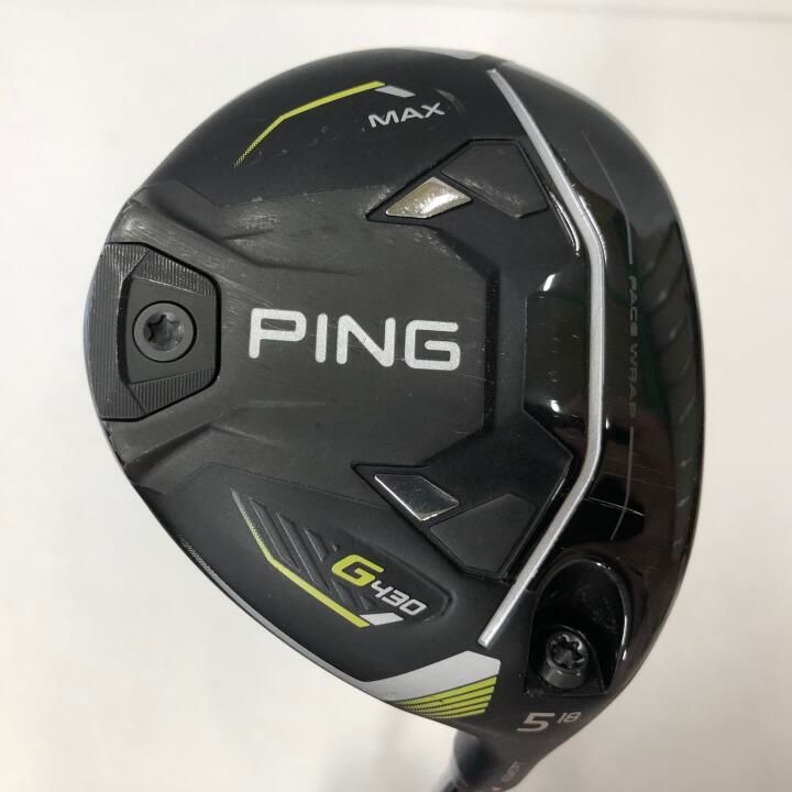 ピン　G430 MAX　18度　TOUR 2.0 BLACK 75　Sフレックス　フェアウェイウッド　中古【最短即日発送】