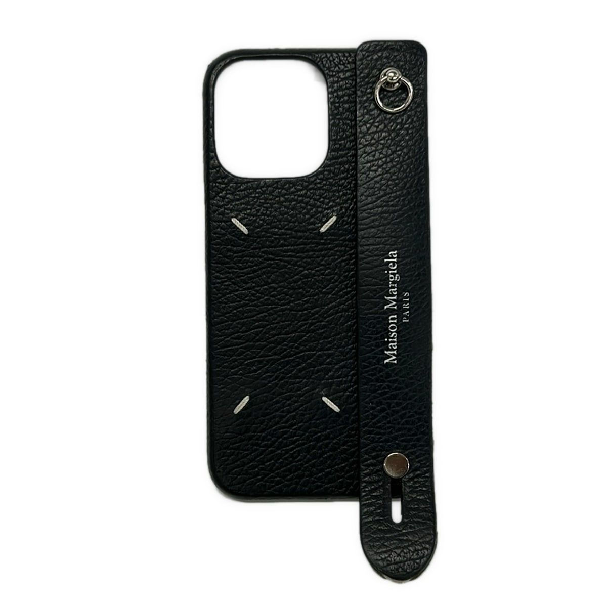 Maison Margiela(メゾンマルジェラ) 携帯電話ケース - 黒 スマートフォンケース レザー