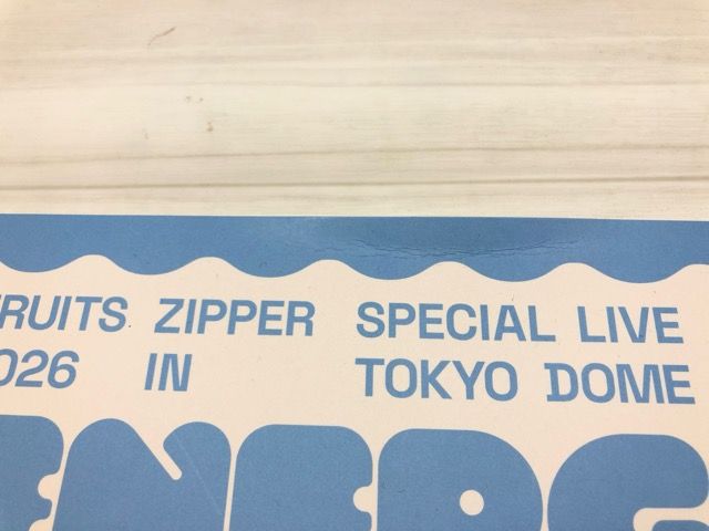 FRUITS ZIPPER SPECIAL LIVE 写真集 ENERGY 東京ドーム 真中まな表紙