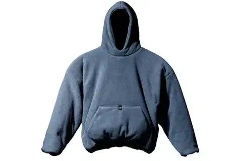 YEEZY GAP(イージーギャップ) バレンシアガ(BARENCIAGA) タートルネック フリース フード ブルー large(ラージ) L