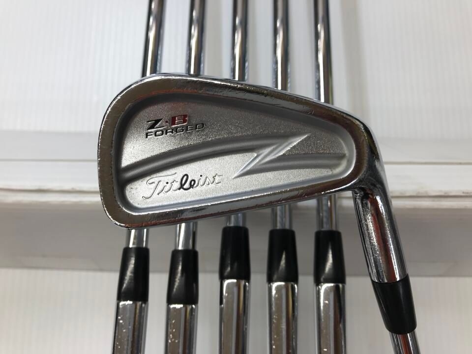 タイトリスト　【訳あり】Z・B フォージド　NSプロ950GH　Sフレックス　アイアンセット　中古【最短即日発送】