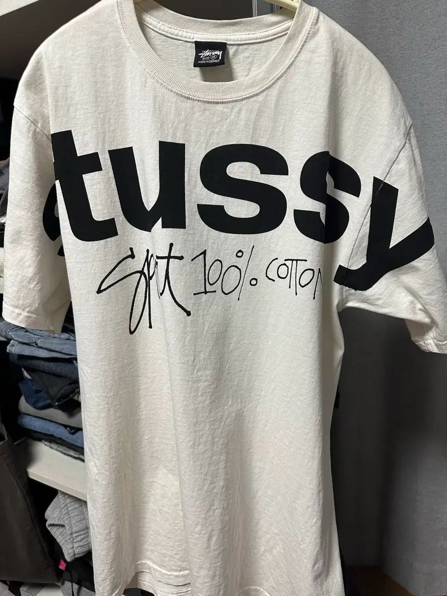 STUSSY 100% ピグメント ダイド Tシャツ