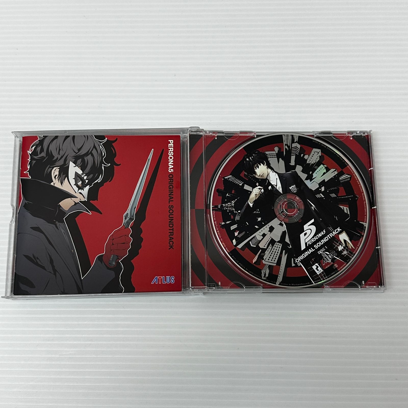 □☆[CD] 「ペルソナ5」オリジナル・サウンドトラック 中古品 