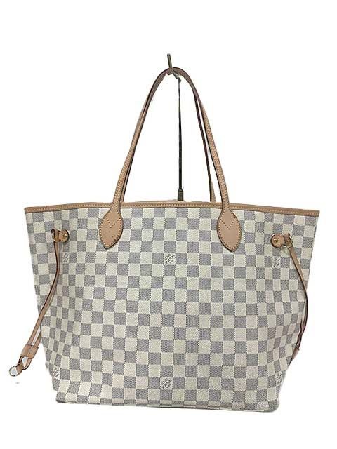 【中古】LOUIS VUITTON ルイヴィトン バッグ トートバッグ ダミエ アズール ネヴァーフルMM N41361 レディース＿s23＿セルモアから出品＿s-1064-r23
