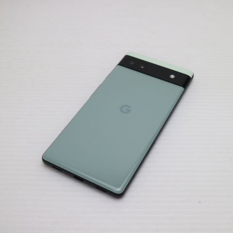新品同様 SoftBank Google Pixel 6a 128GB セージ スマホ 土日祝発送