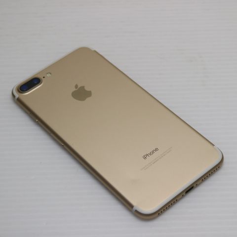 美品 SIMフリー iPhone7 PLUS 128GB ゴールド 即日発送 スマホ apple