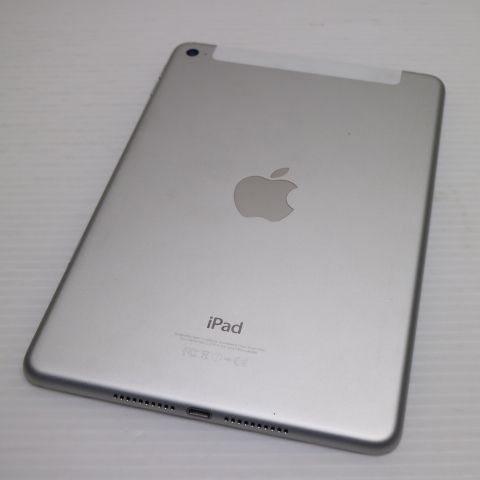 美品 SIMフリー iPad mini 4 Cellular セルラー 128GB シルバー 即日