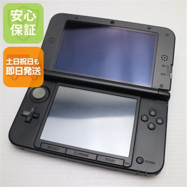 美品 ニンテンドー3DS LL モンスターハンター4ブラック 即日発送 game 任天堂 本体 土日祝発送OK 02000