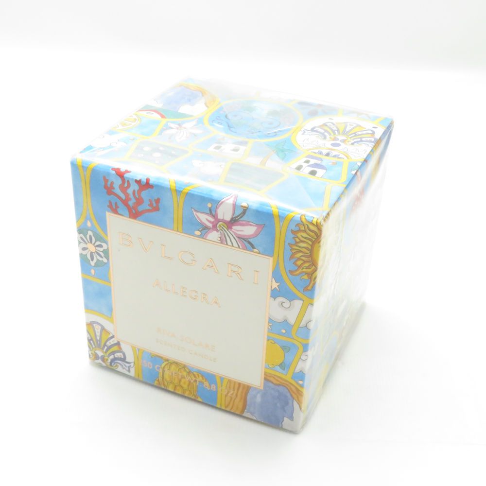 未使用 BVLGARI ブルガリ アレーグラリヴァソラーレ キャンドル 250g BO12573CC