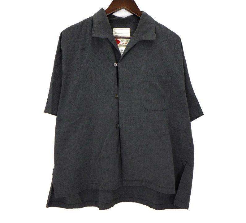 セヴシグ SEVESKIG 【 Japanese Chambray S/SL Shirt SH-SV-NGS-1006 】 シャンブレー 半袖 シャツ 51060