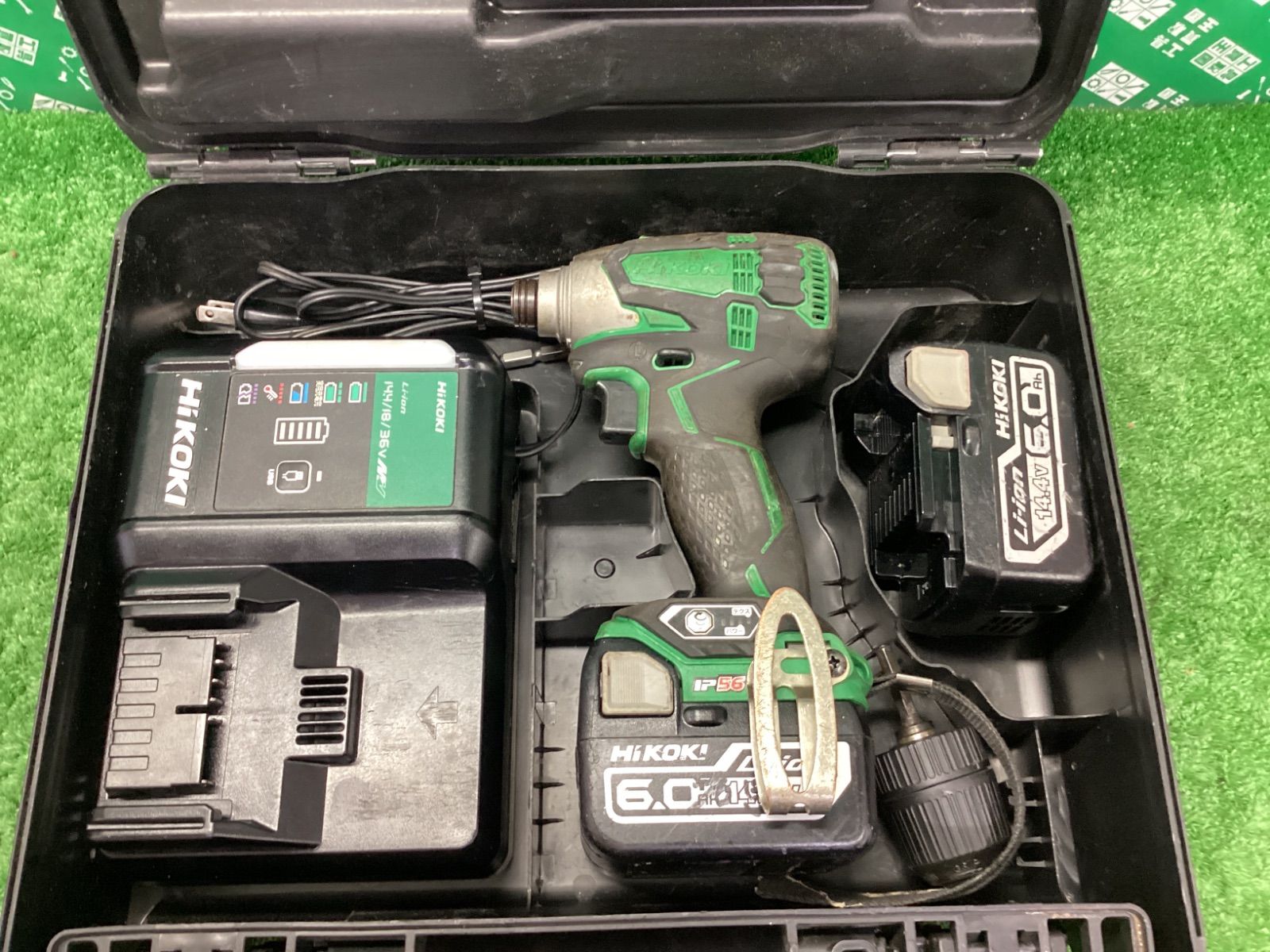 HiKOKI(日立工機) 14.4vコードレスインパクトドライバーWH14DDL2(2LYPK)(L) 　/　 IT1GQXTZJMLI