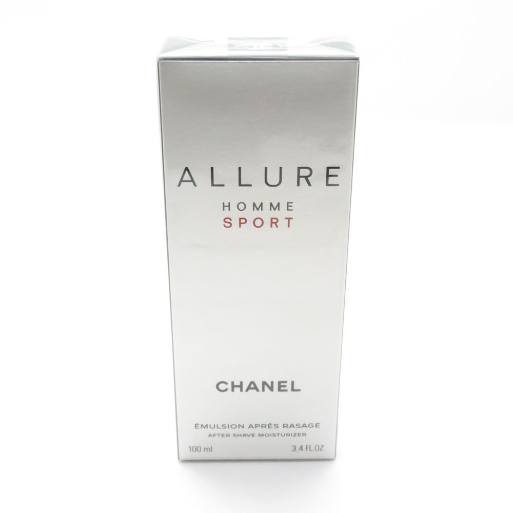 未使用 CHANEL シャネル アリュール オム スポーツ アフターシェイヴ エマルジョン 乳液 BM13171H1