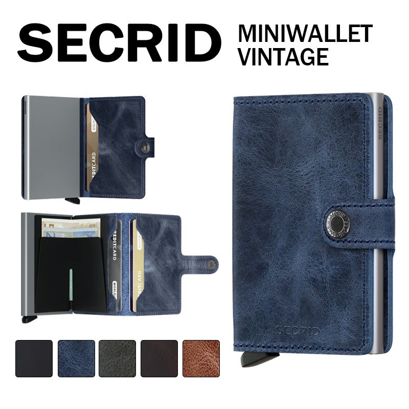 SECRID セクリッド MINI WALLET VINTAGE ミニウォレット ヴィンテージ