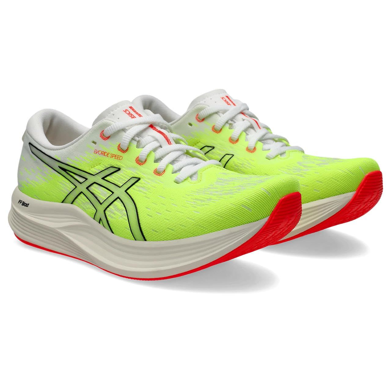 [アシックス] ランニングシューズ EvoRide SPEED 2 1012B597 レディース 750(セイフティーイエロー/ブラック) 23.5 cm E [750(セイフティーイエロー/ブラック)] [23.5 cm E]