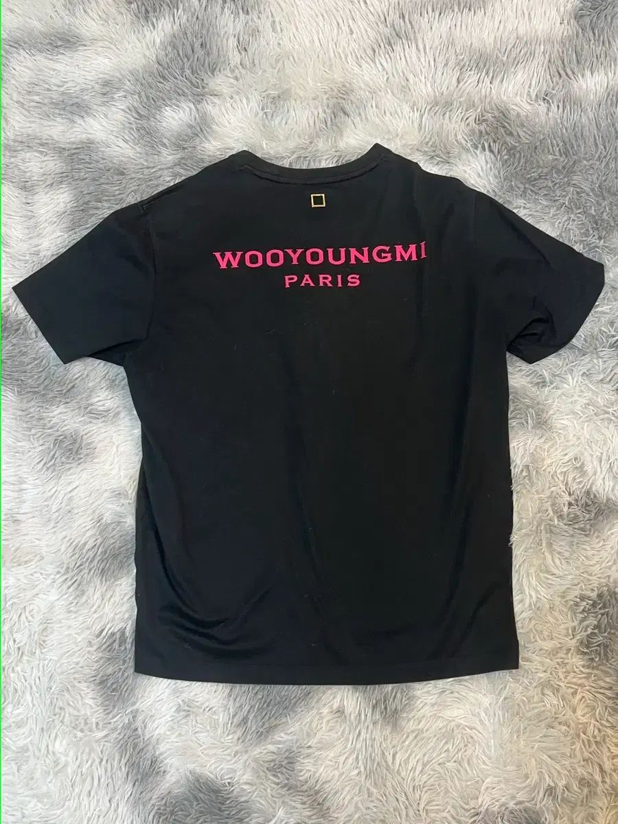 46 WOOYOUNGMI ウーヨンミ バックロゴ 半袖Tシャツ