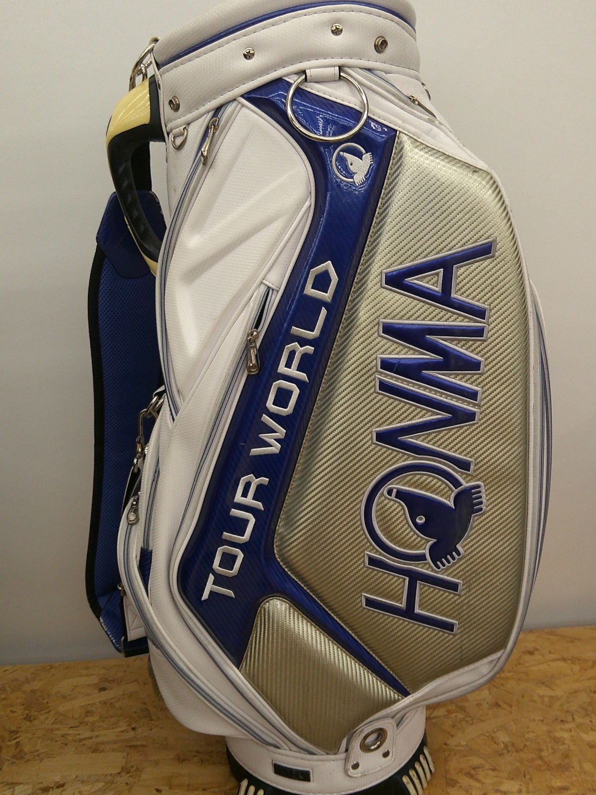 訳あり　本間ゴルフ　キャディーバッグ　　HONMA GOLF