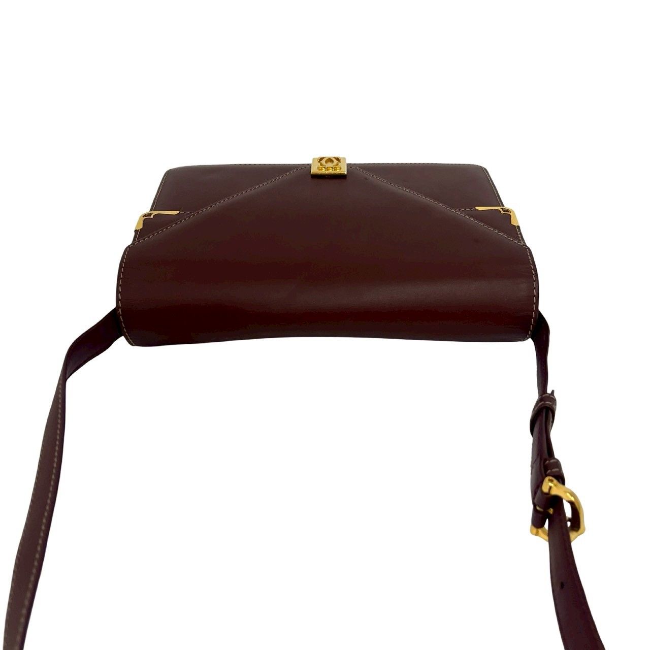 極 美品 CARTIER カルティエ ヴィンテージ マストライン ロゴ 金具