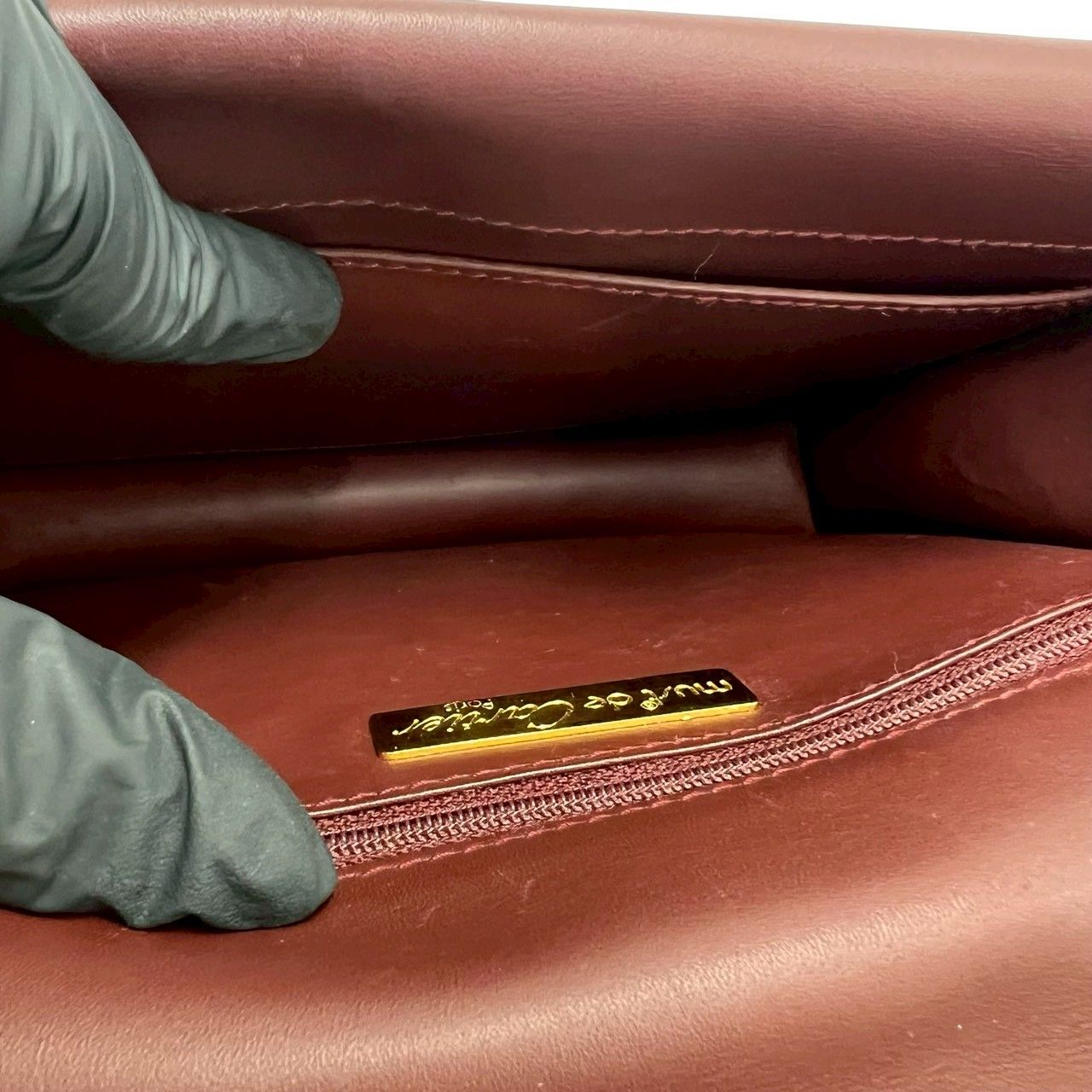 極 美品 CARTIER カルティエ ヴィンテージ マストライン ロゴ 金具