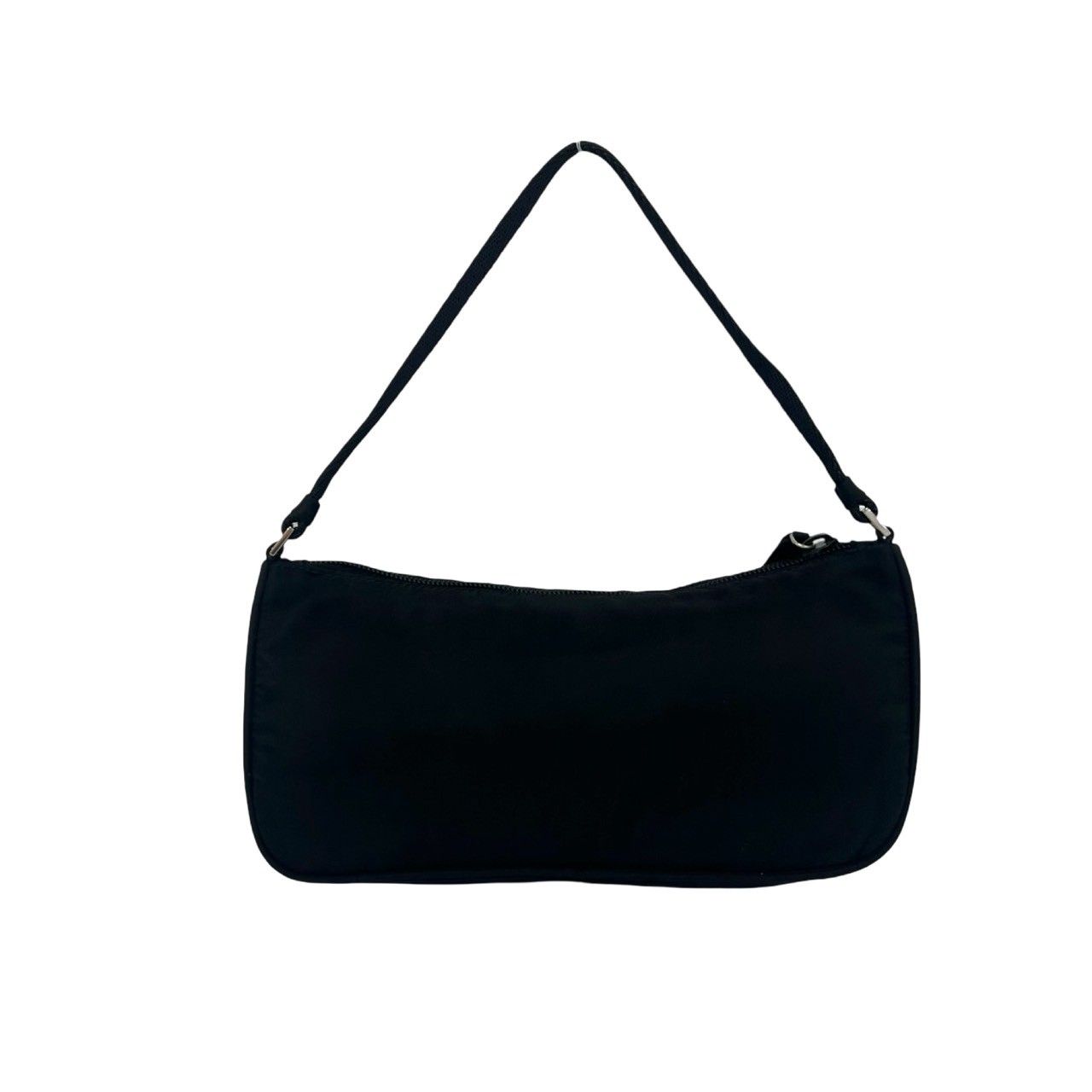 極 美品 PRADA プラダ 三角 ロゴ プレート トライアングル 金具