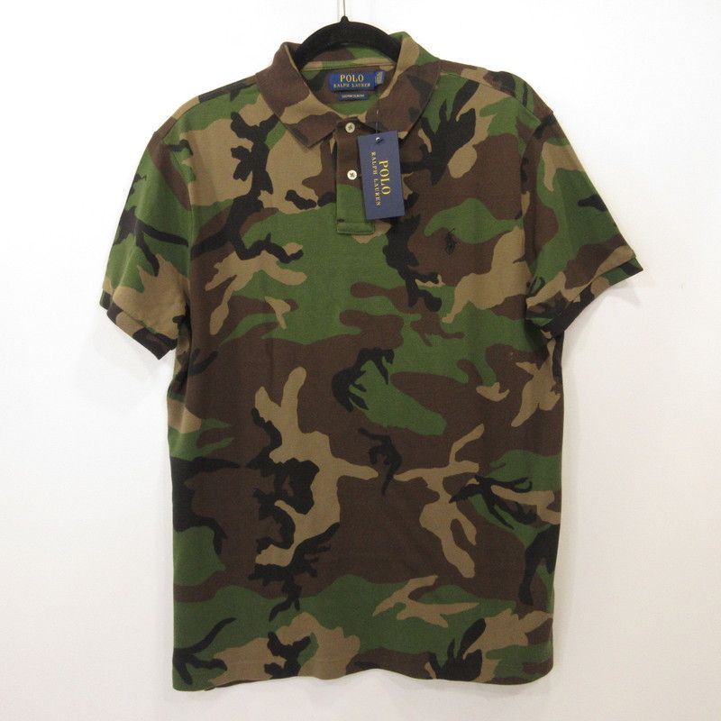 【姫路東店】 中古 POLO RALPH LAUREN | ポロ・ラルフローレン ポロシャツ MNPOKN1N810423 カモ サイズ：L 【101】