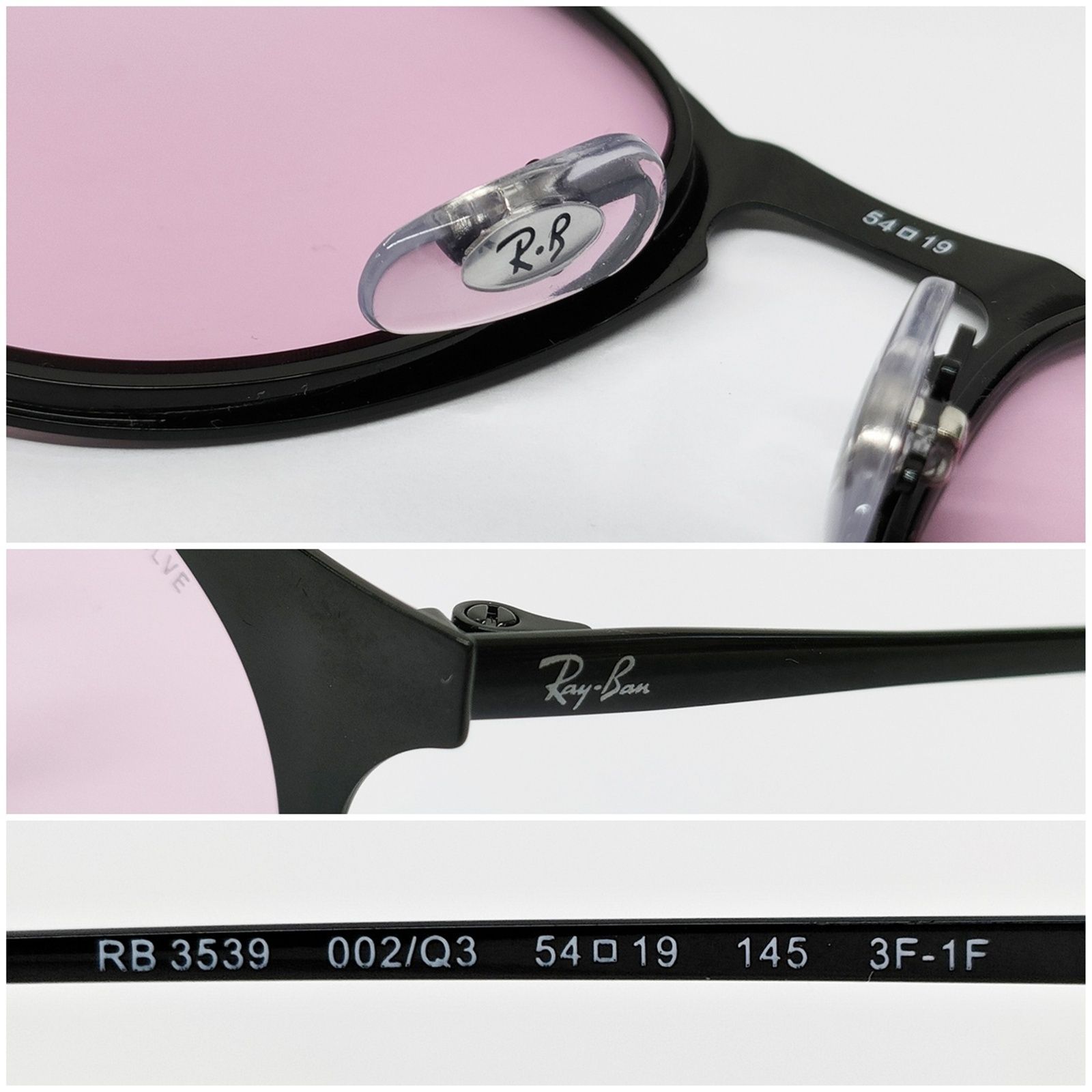 Ray-Ban サングラス RB 3539 002/Q3 エリカメタル EVOLVE 54□19 145