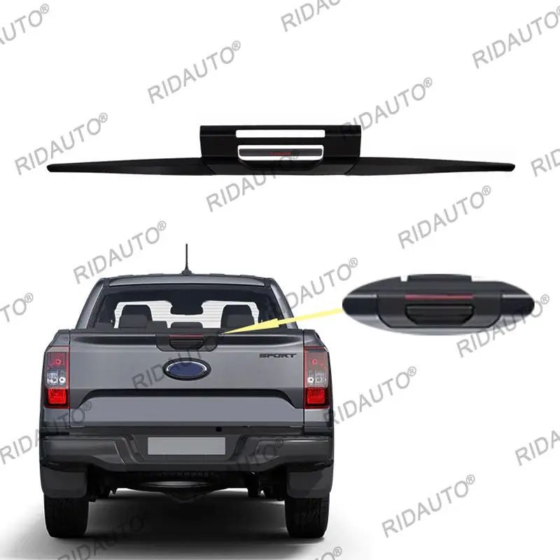 MATTE TAILGATE HANDLE COVER STICKER DECORATION DECORATIVE FORD RANGER 202L XL+ XLS XLT SPORT WILDTRAK