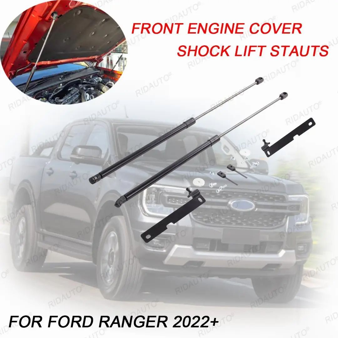 GAS STEEL FRONT BONNET HOOD STRUT DAMPER LIFT SUPPORT FORD RANGER 2022 2023 S T9 PICKUP TRUCK AUSTRALIA