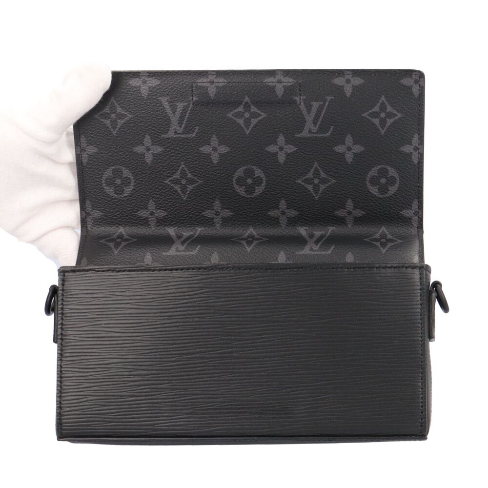 Louis Vuitton エピ　ブラック 長財布　中古品 ルイヴィトン ロングスリムウォレット エピ 長財布 エピレザー M80589