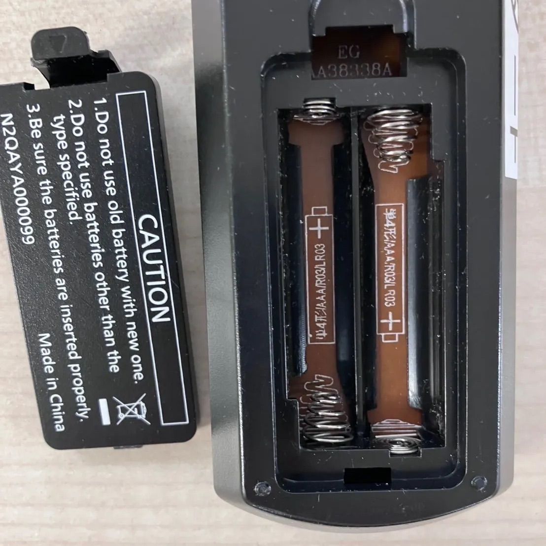 ④Panasonic N2QAYA000099 純正 リモコン ディスプレイ モニター 動作