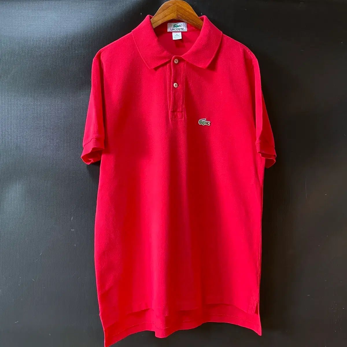 S) 80s LACOSTE ラコステ Made in U S A ピケシャツ